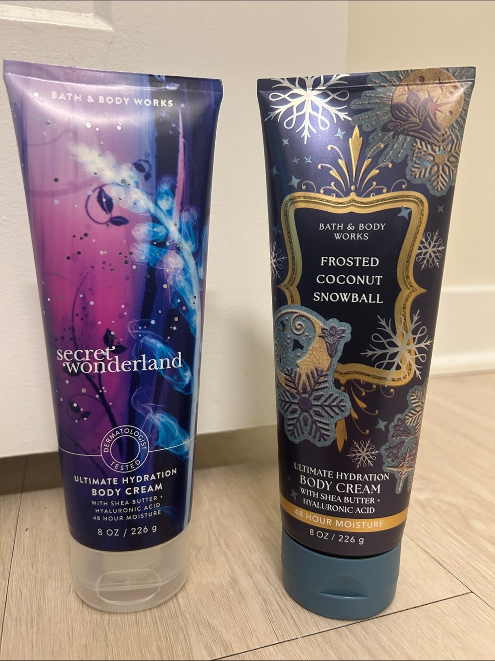 Bath & Body Works (NWT) Secret Wonderland & Frosted Coconut Snowball Body Cream